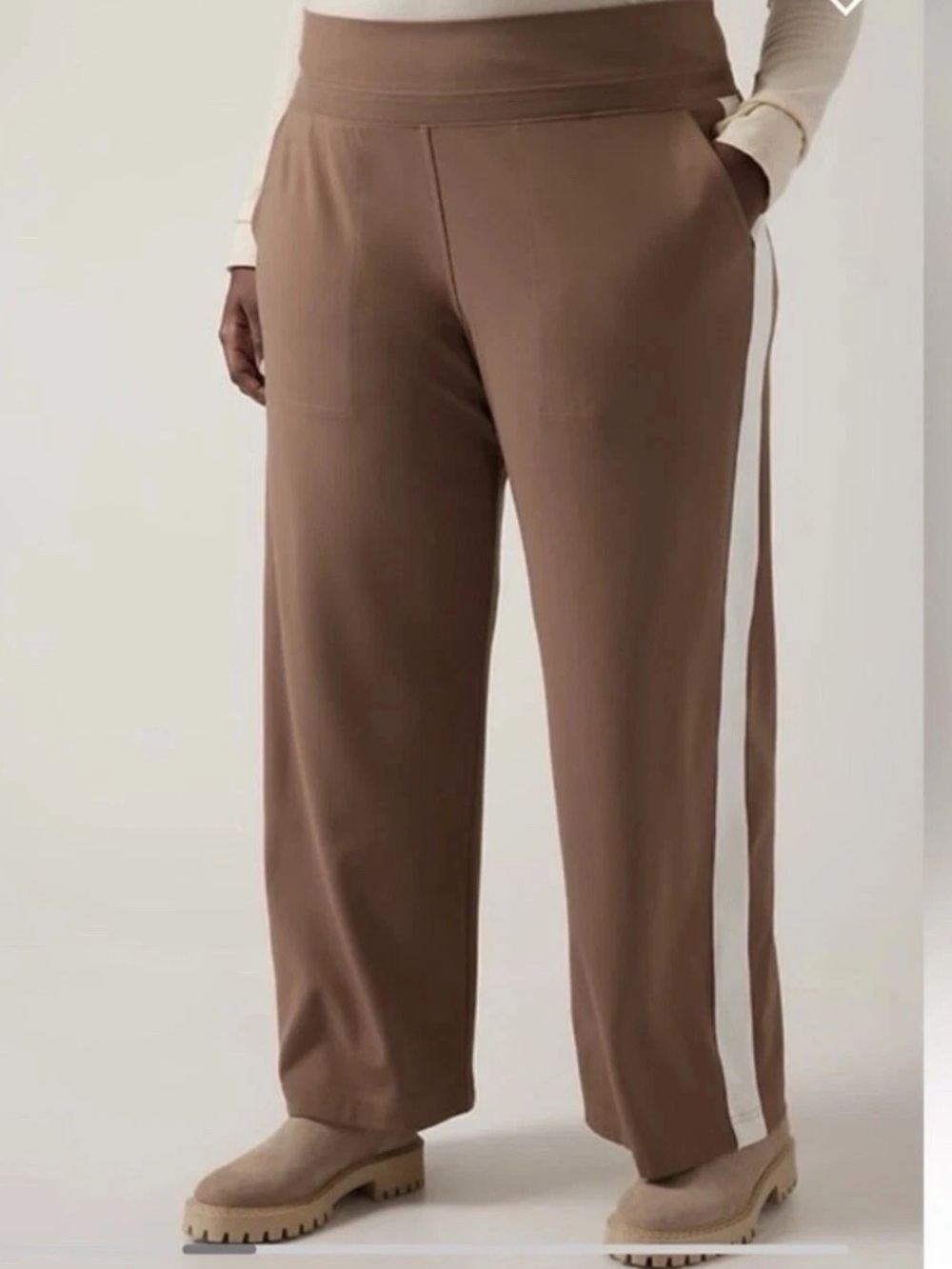 Athleta women’s size 2X Venice Wide Leg color block pants Pants